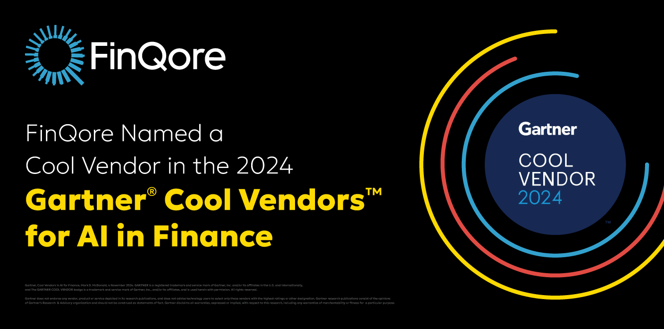 FinQore Recognized as a Cool Vendor in the 2024 Gartner® Cool Vendors